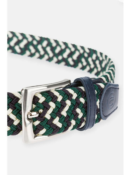 Lancerto Lancerto Pasek Męski Braid Kolorowy