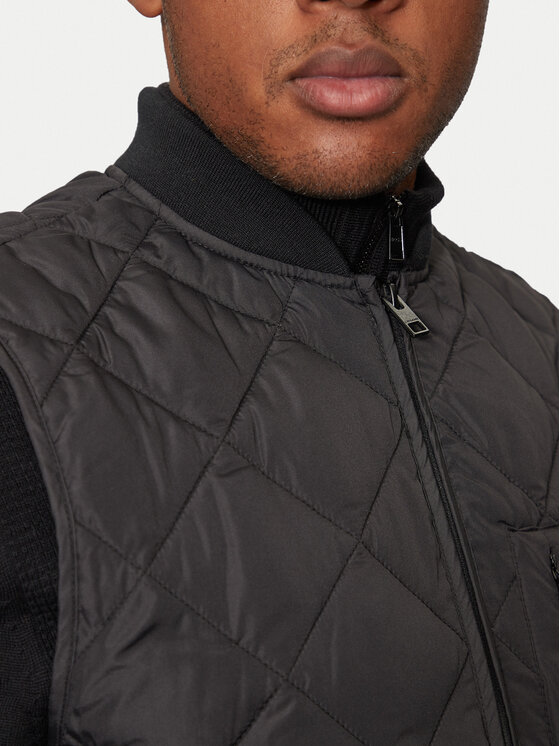 Jack & Jones Jack & Jones Telovnik Karl 12249375 Črna Regular Fit