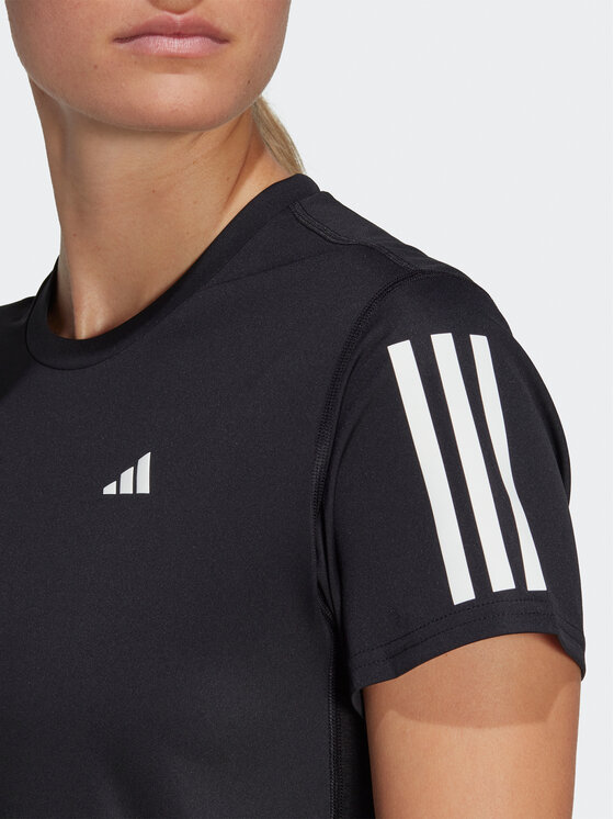 adidas adidas Funkční tričko Own the Run T-Shirt IC5188 Černá Regular Fit