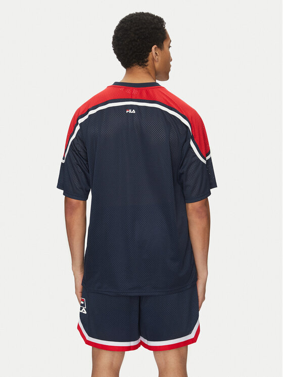 Fila Fila Sportske kratke hlače Lommel FAM0920 Tamnoplava Loose Fit