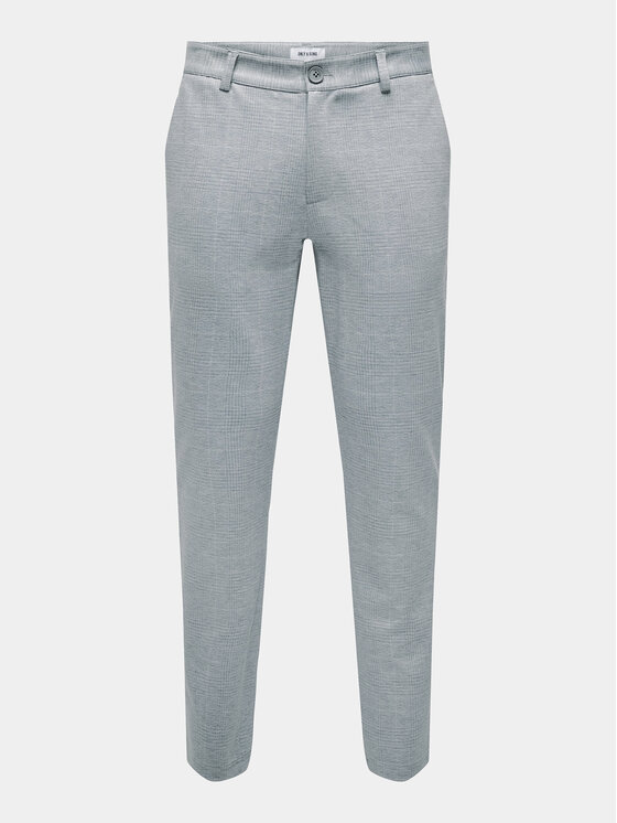 Only & Sons Only & Sons Chino hlače Mark 22028134 Siva Slim Fit