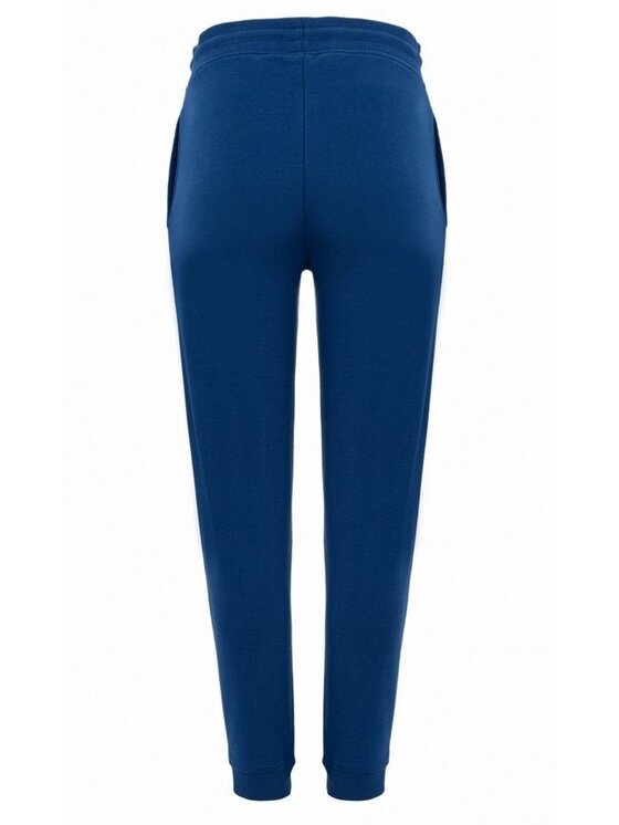 HUGO Hugo Kalhoty z materiálu Easy Jogger_3 Modrá Regular Fit