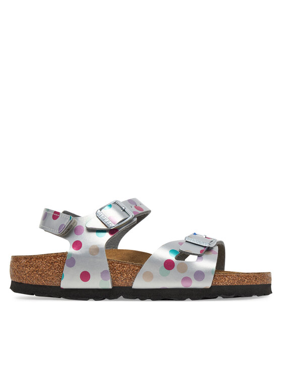 Birkenstock Sandále Rio As Kids 1029527 D Strieborná