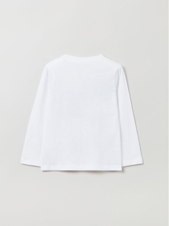 OVS OVS Блуза BATMAN 1684458 Бял Regular Fit