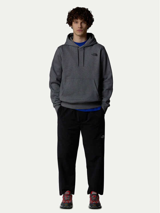 The North Face The North Face Bluza Simple Dome NF0A89FC Szary Regular Fit