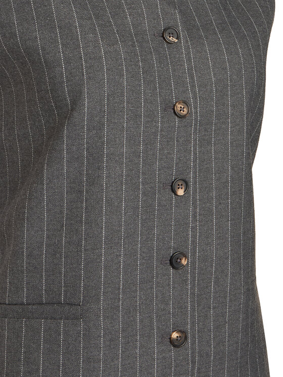 Tommy Hilfiger Tommy Hilfiger Vestă elegantă WW0WW46661 Gri Regular Fit