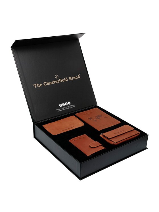 The Chesterfield Brand The Chesterfield Brand Etui na karty kredytowe 329264 Brązowy