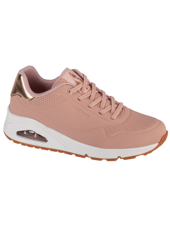 Sneakersy Skechers, Rozmiar 38, Różowe, Skechers Uno-Shimmer Away