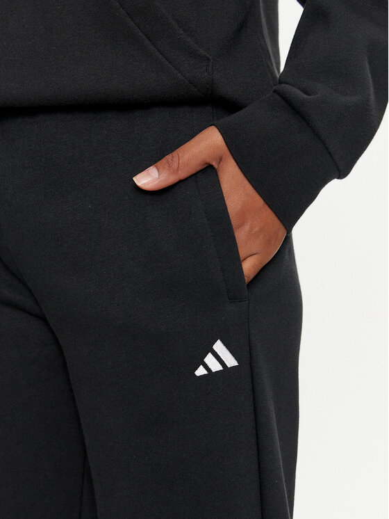 adidas adidas Teplákové kalhoty Essentials Small Logo IW0221 Černá Regular Fit