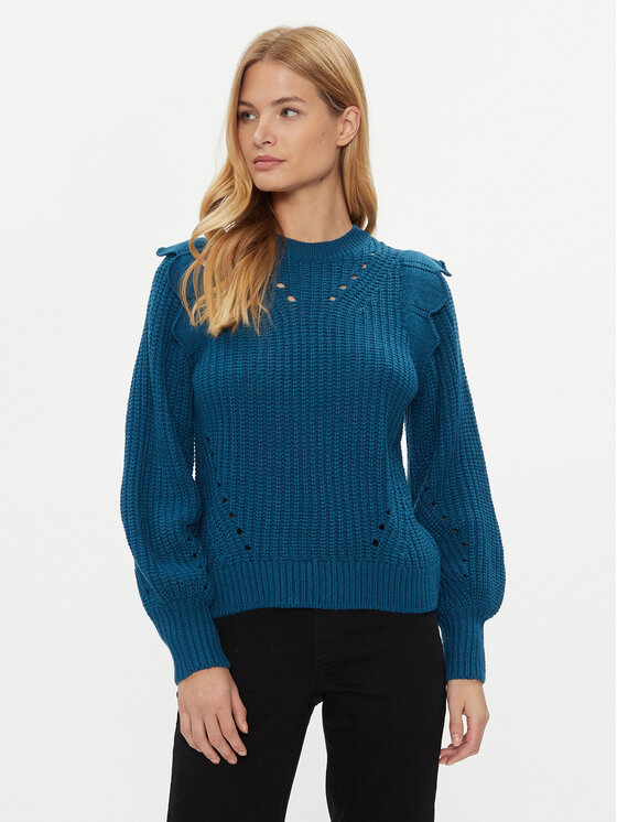 Vila Sveter Norila 14090231 Modrá Regular Fit