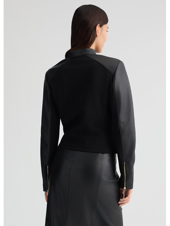 Liu Jo Liu Jo Giacca di pelle CA5128P037922222 Nero Regular Fit