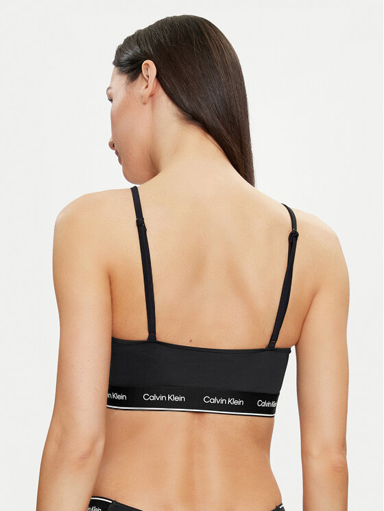 Calvin Klein Swimwear Calvin Klein Swimwear Bikini partea de sus KW0KW02426 Negru
