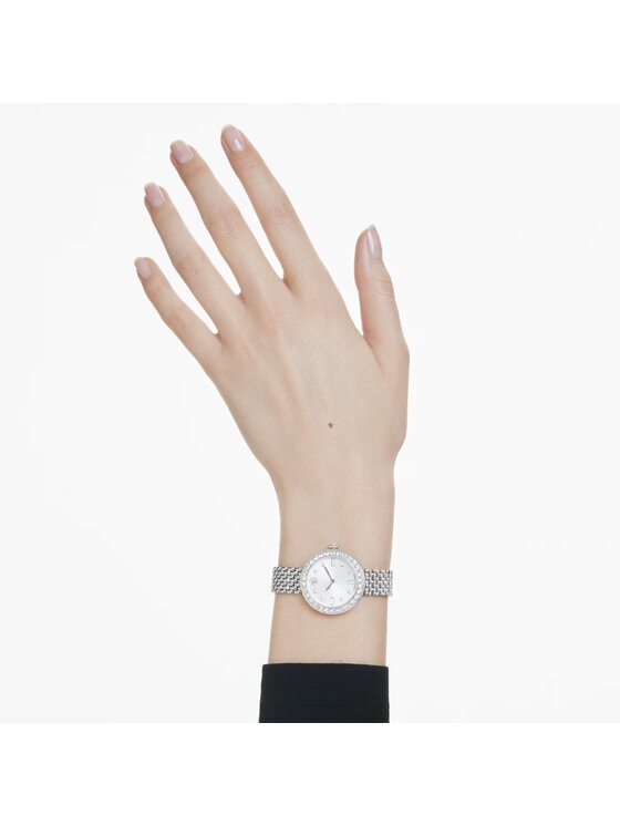 Swarovski Swarovski Zegarek Certa 5673022 Srebrny