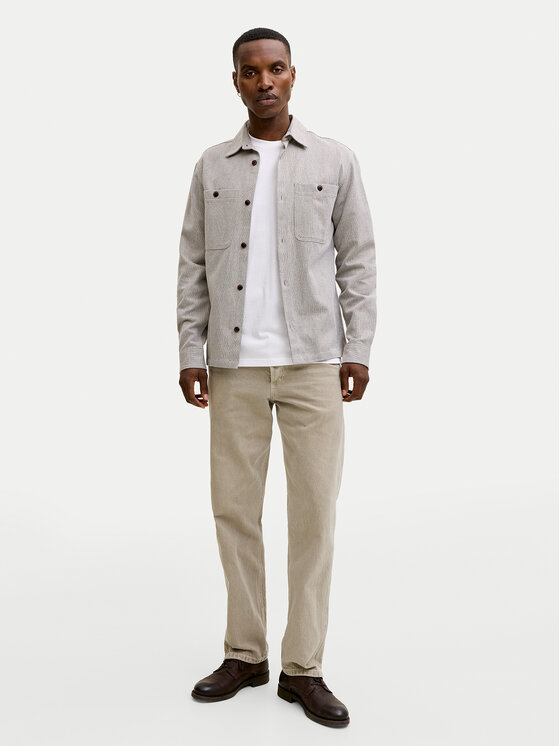 Jack & Jones Jack & Jones T-Shirt Blucaleb 12293019 Biały Regular Fit