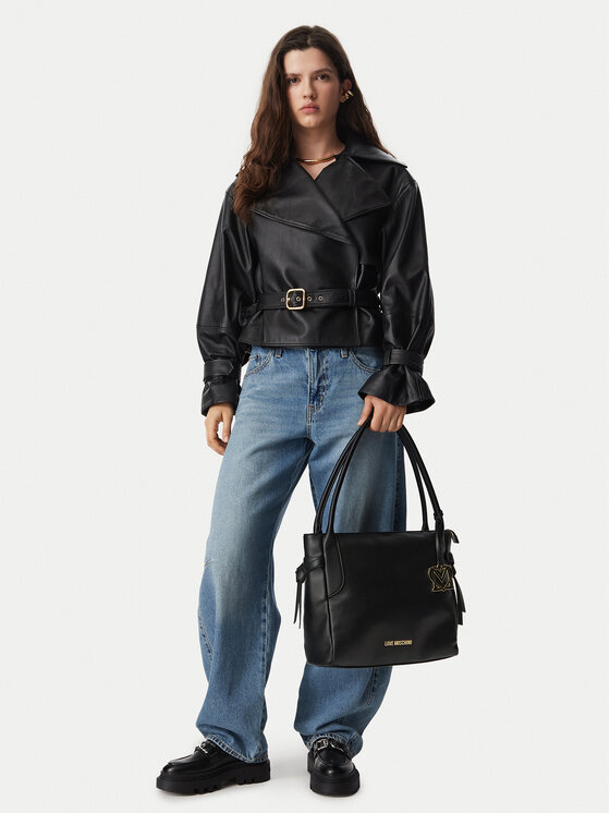 LOVE MOSCHINO Geantă JC4056PP1PLL0000 Negru