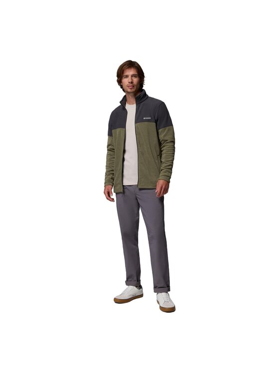 Columbia Columbia Polar Basin Trail III Full Zip Fleece Zielony Regular Fit