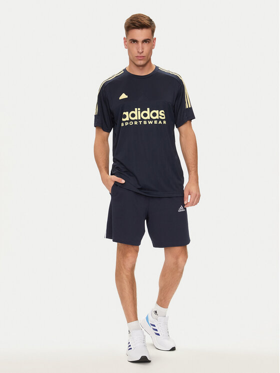 adidas adidas T-krekls Tiro IW5960 Tumši zils Regular Fit