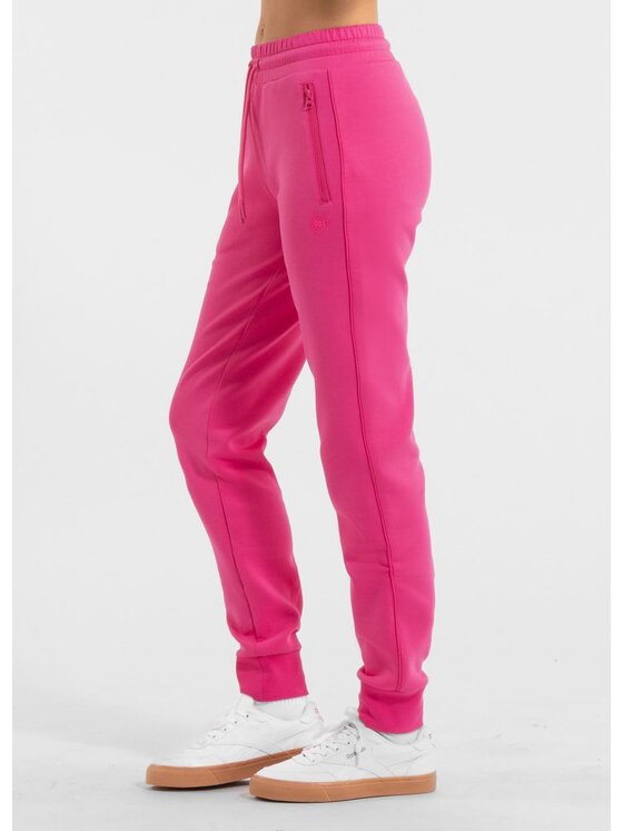 PITBULL PITBULL Spodnie dresowe DISCOVERY Różowy Regular Fit
