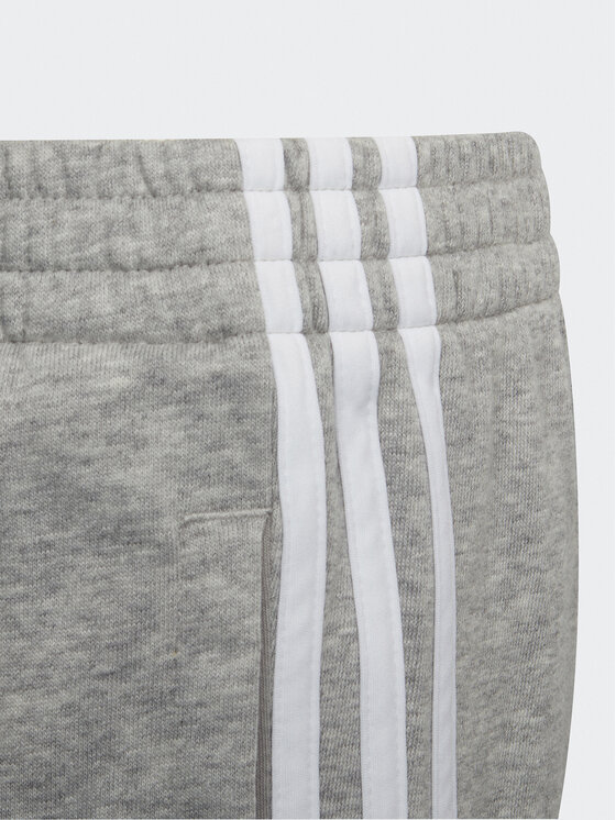 adidas adidas Szorty sportowe Essentials 3-Stripes Shorts HF1901 Szary Regular Fit
