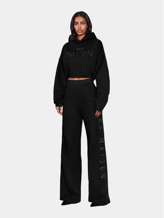 MADE BY SOCIETY MADE BY SOCIETY Kurtka anorak BLACK VEIL - H27502 Czarny Basic Fit