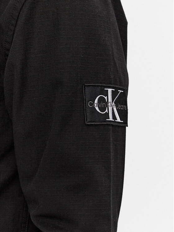 Calvin Klein Jeans Calvin Klein Jeans Košile J30J324806 Černá Relaxed Fit