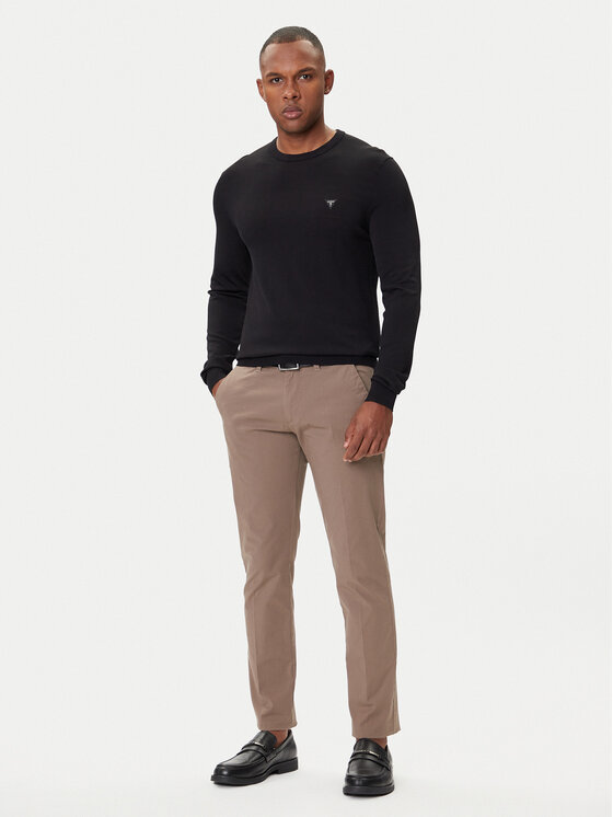 Guess Guess Sweter M4YR29 Z3DM0 Czarny Regular Fit