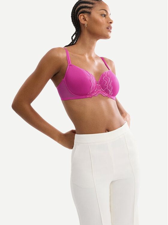 Triumph Triumph Reggiseno con ferretto Waves Of Glow 10227810 Rosa scuro