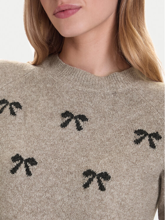 Vero Moda Vero Moda Пуловер Doffy 10330790 Бежов Regular Fit