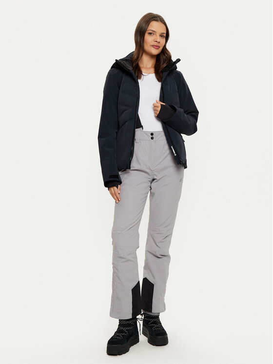 4F 4F Pantaloni de schi 4FWAW24TFTRF0754 Gri Regular Fit