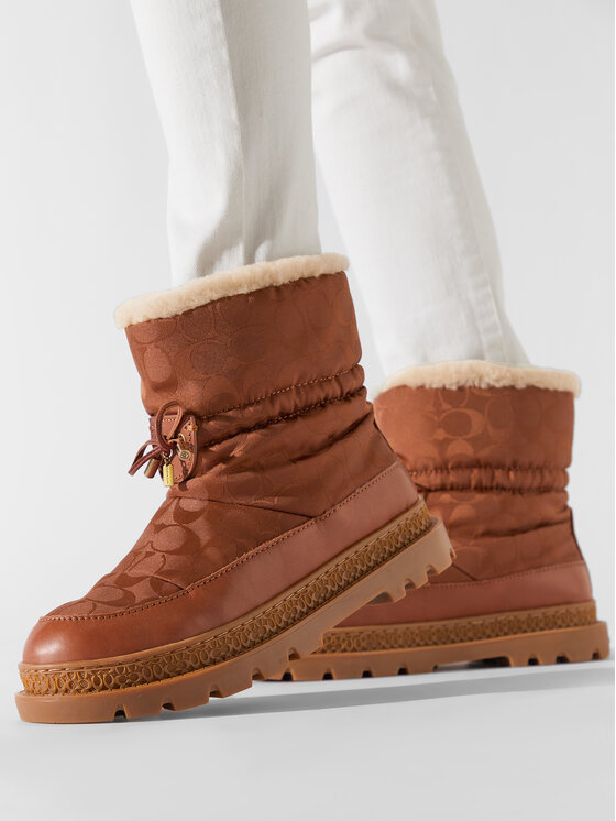 Coach Coach Schneeschuhe Kailee Nylon CE303 Braun