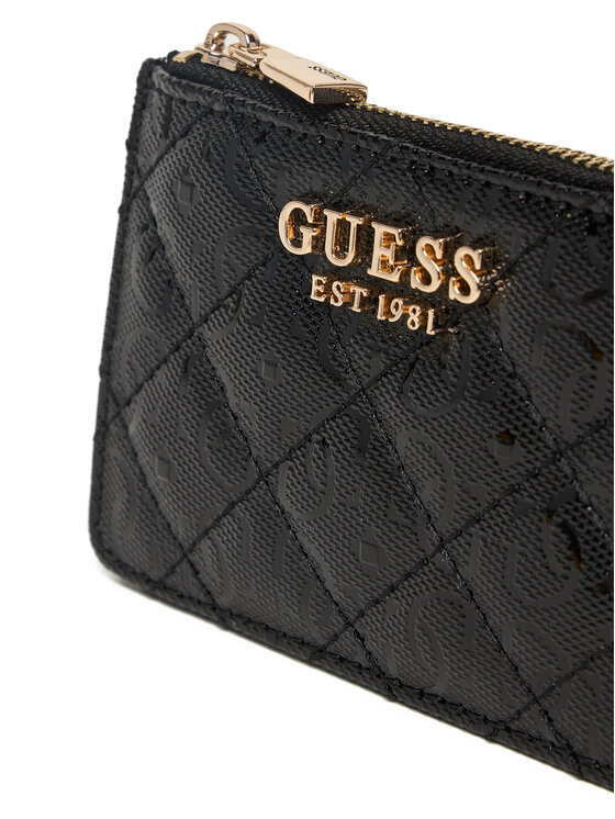 Guess Guess Etui za kreditne kartice Idra Slg SWGG81 57505 Črna