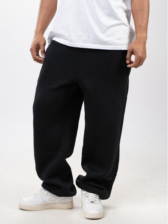 Urban City Urban City Spodnie dresowe Szerokie Luźne wygodne L Czarny Baggy Fit