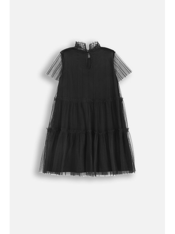 Coccodrillo Coccodrillo Sukienka elegancka WC6128201BSG-021 Czarny Regular Fit