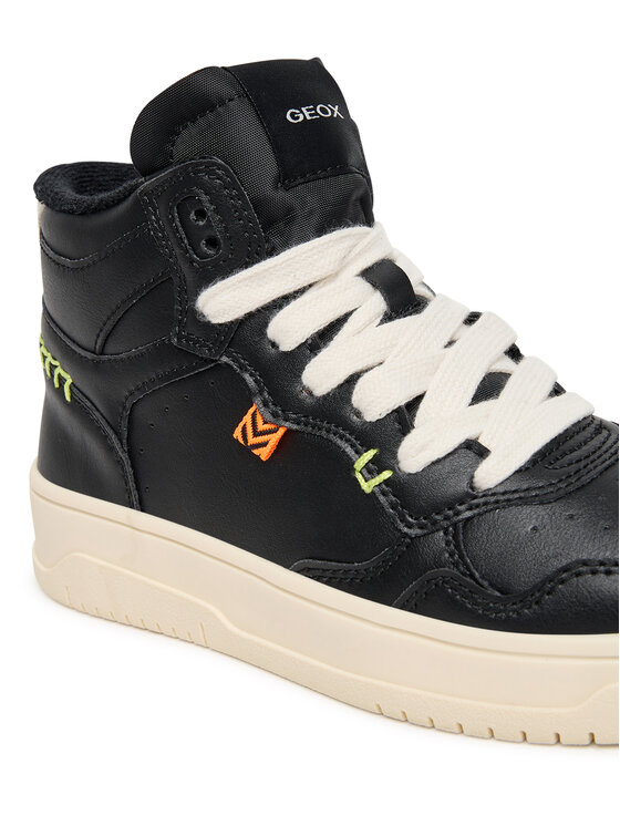 Geox Geox Tenisice J Lestrella J56NLA 000BC C9999 S Crna