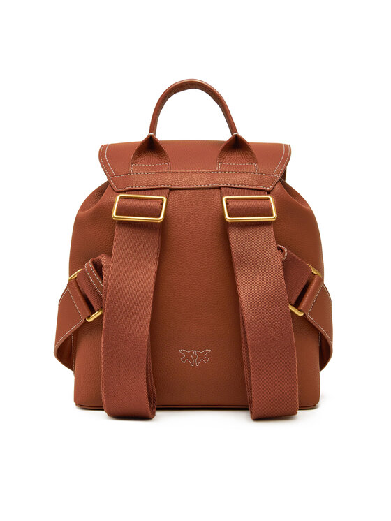 PINKO PINKO Nahrbtnik Carrie Backpack PE 25 PLTT 104351 A1LF Rjava