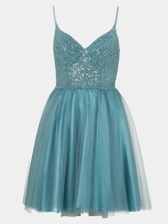 Hey Kyla Hey Kyla Коктейльна сукня 5AG014HK Голубий Regular Fit