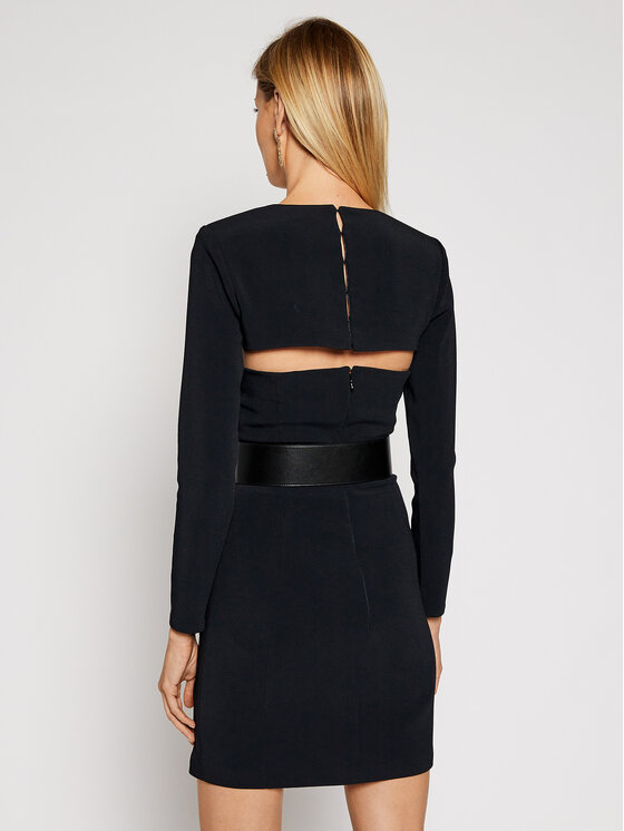 Abito da cocktail TB-001-07E2-V499 Nero Slim Fit