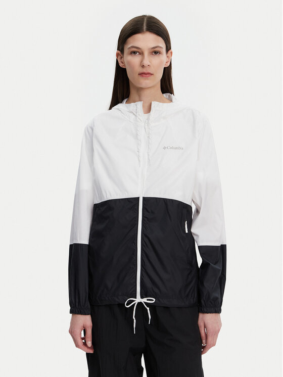 Columbia Vetrovka Flash Forward II 2116531 Biela Regular Fit