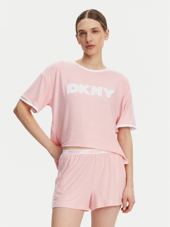 DKNY DKNY Pijama YI80039 Roz Regular Fit
