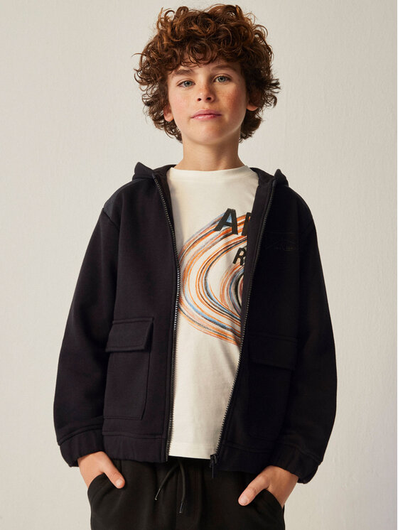 Mayoral Mayoral Sweatshirt 7.441 Schwarz Regular Fit