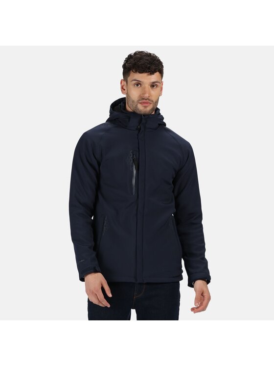 Regatta Regatta Kurtka softshell RG1526 Granatowy Classic Fit
