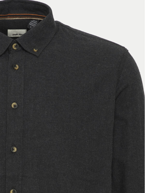 Blend Blend Camicia 20716243 Nero Regular Fit