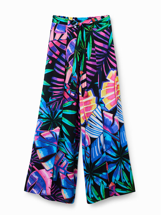 Desigual Desigual Medžiaginės kelnės 23SWMW08 Spalvota Regular Fit