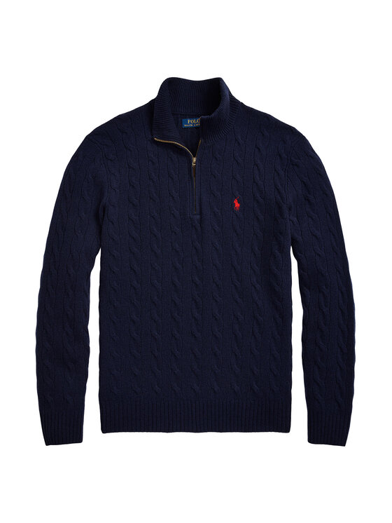 Polo Ralph Lauren Polo Ralph Lauren Пуловер 710876766002 Тъмносин Regular Fit
