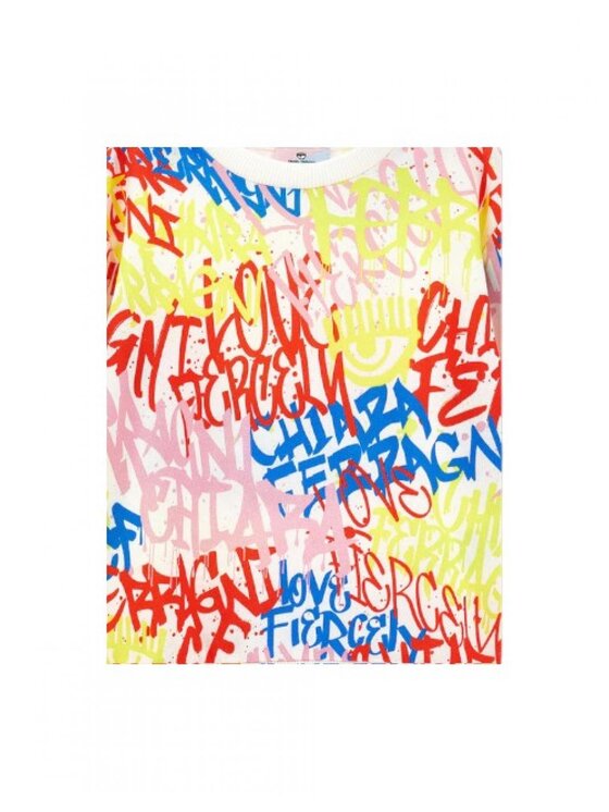 Chiara Ferragni Chiara Ferragni Girocollo 59b610_2003 Multicolore Regular Fit