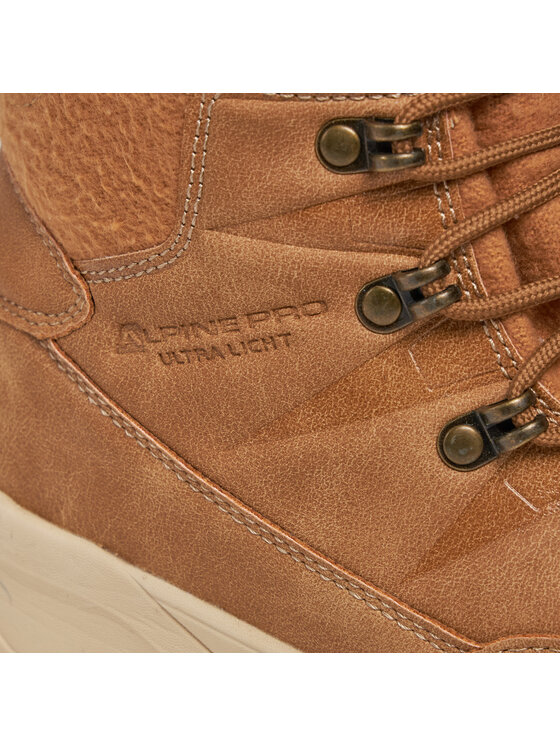 ALPINE PRO ALPINE PRO Schnürstiefeletten Hafa LBTB485 Braun