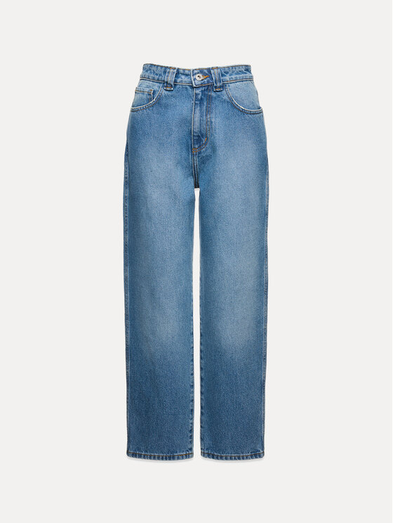 La Mania La Mania Jeansy RIFFE Niebieski Basic Fit