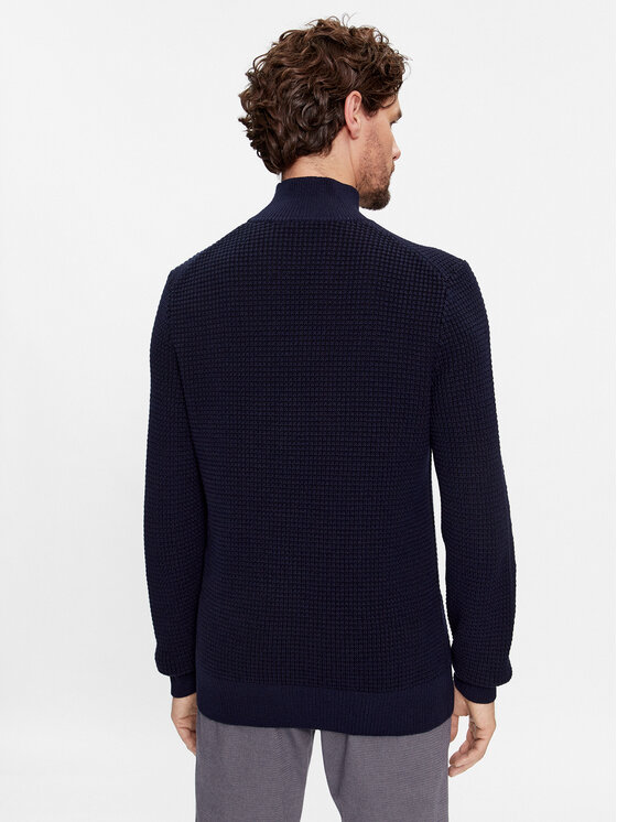 BOSS Boss Dolcevita Maurelio 50500656 Blu scuro Regular Fit