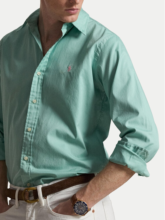 Polo Ralph Lauren Polo Ralph Lauren Сорочка 710B20512008 Зелений Custom Fit