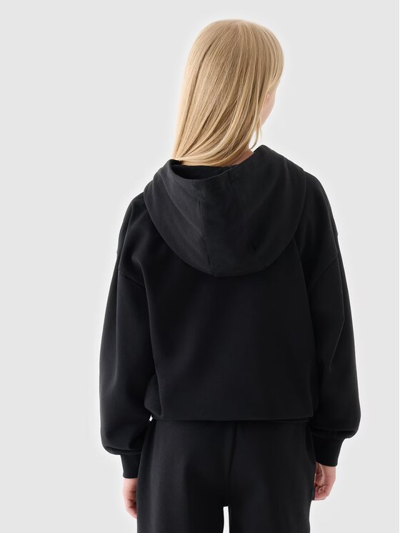 4F 4F Felpa 4FJRAW24TSWSF1790-20S Nero Regular Fit